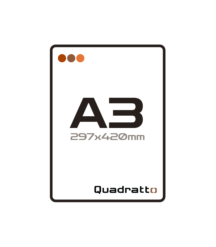 Impressão de plotagem colorida A3 de um projeto arquitetônico detalhado
